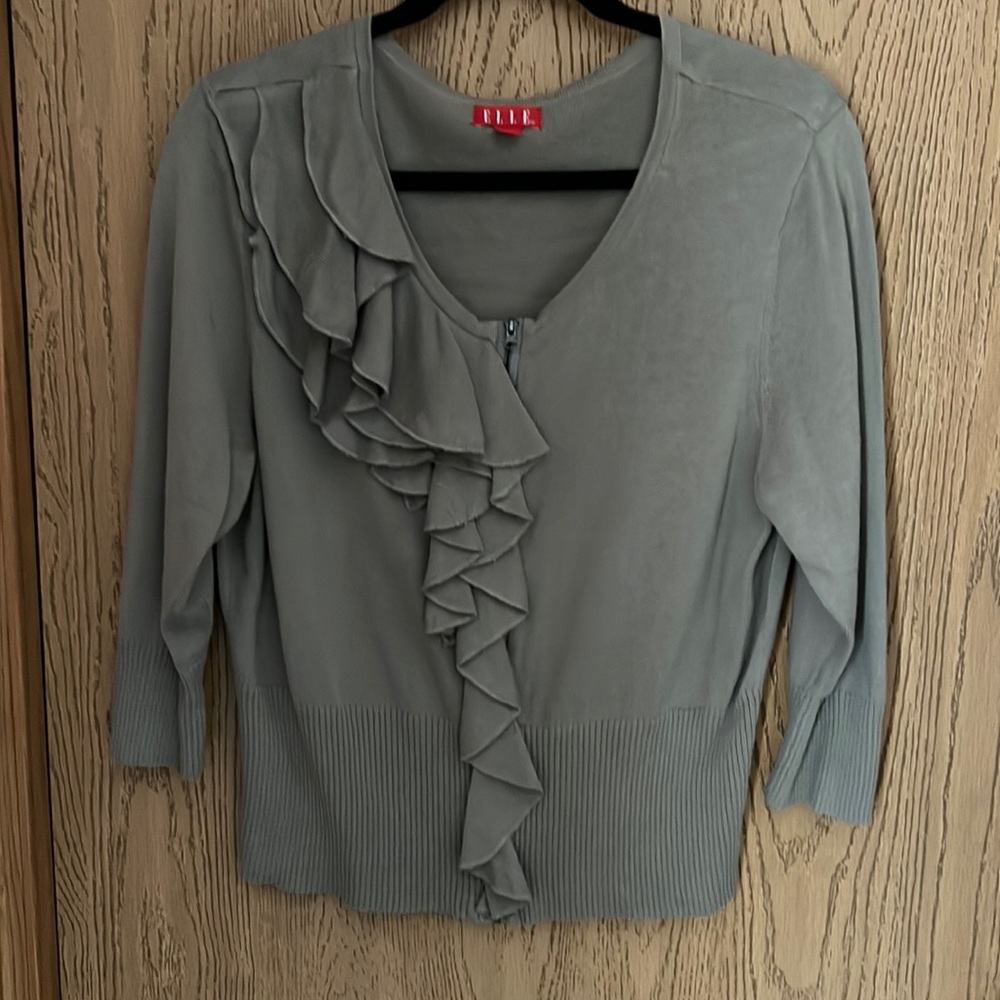 Olive colored sweater